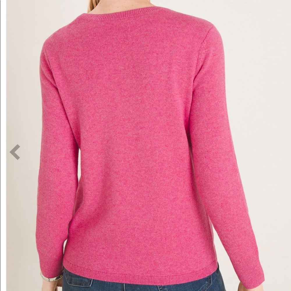 Chico’s ✌🏻❤️💄 cashmere blend sweater! - Picture 4 of 7